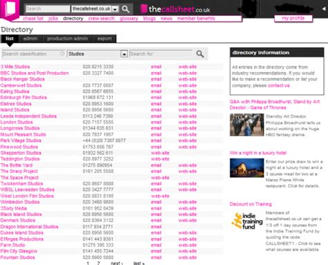 inc directory uk.